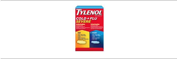 TYLENOL® Cold Flu Severe For Day And Night Time