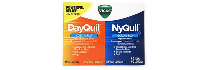 Vicks DayQuil NyQuil Cold and Flu Relief（デイクイル ナイクイル）